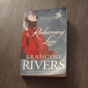 Redeeming Love by Francine Rivers - Red & Blue Cover Paperback